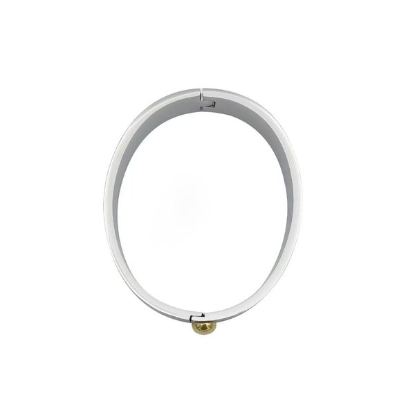 18k gold designer bracelet with engraved letters and simple cross pattern buckle, a love jewelry piece