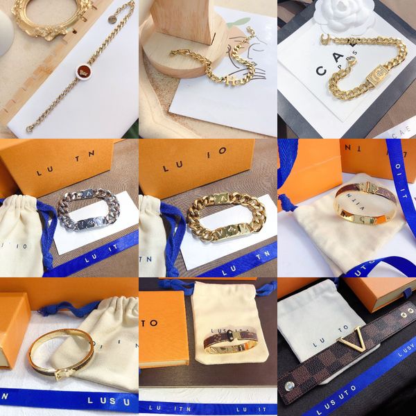 18k gold-plated 925 silver bracelet with multi-color letters, a luxurious jewelry piece for elegant women's parties