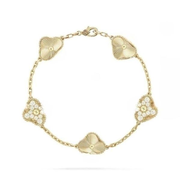 18K gold-plated black agate charm bracelets, rings, and bangles for women and girls, perfect for weddings and Mother's Day