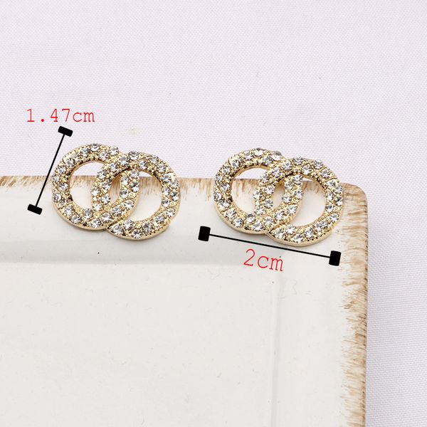 19Style mixed ear studs in 925 silver with geometric cross, round crystal, rhinestone, and pearl designs, perfect for brides, weddings, and parties