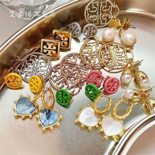 2022 New Fashion French Enamel Jewelry with Classic Pearl in versatile blue