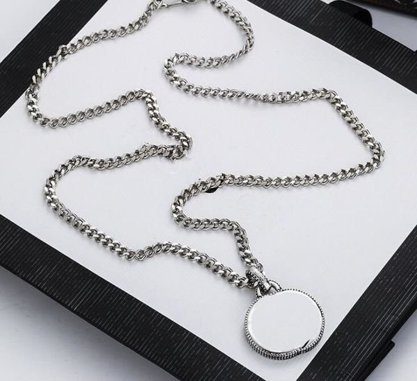 2022 Premium Silver Chain Necklace - Elegant Retro Couple Design for Men and Women, Ideal Jewelry Gift