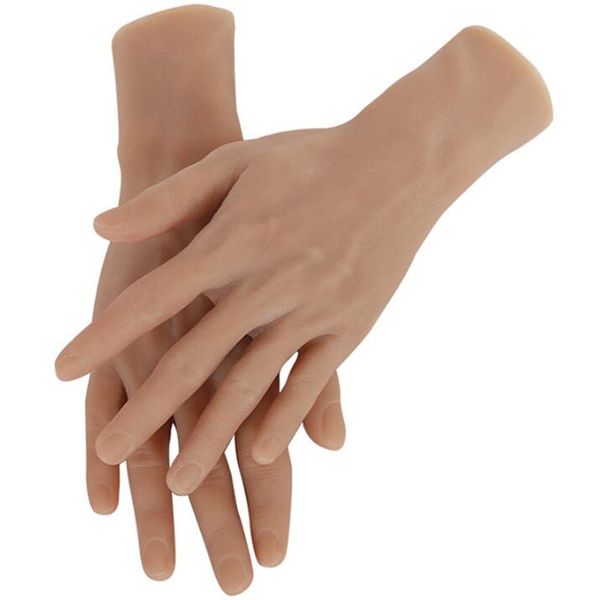 2023 Taipei Realistic Male Hand Art Mannequin Torso with Child Gloves for Unisex Decoration, Cosmetology, Magic Prosthetic Props, and Silicone Jewelry Set