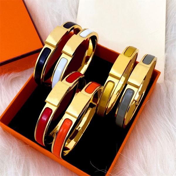 2024 Classic Couple's Bracelet Set - Multi-Colored Luxury Bangles, Fashionable Charm Jewelry for Girlfriends & Souvenirs