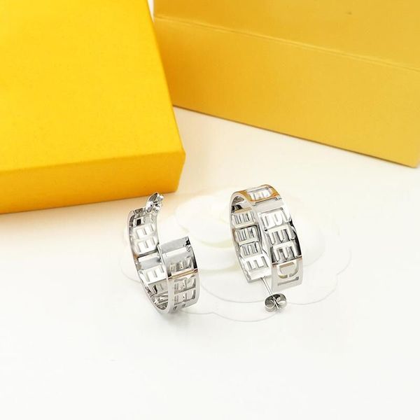 2024 Fashionable large letter hoop dangle earrings in classic Christmas colors, perfect for women's parties and weddings