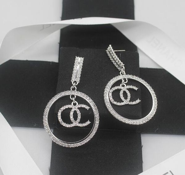 20style 18K gold-plated long dangle earrings for women featuring designer letters, geometric silver studs with rhinestones, crystals, and pearl floral jewelry