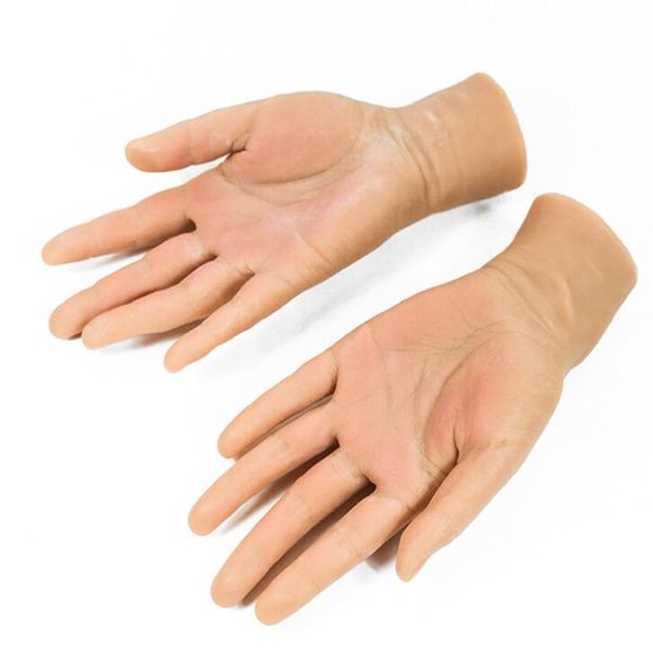 26cm high-quality male hand mannequin for jewelry display and nail art, also suitable as Halloween prop or doll piece D197