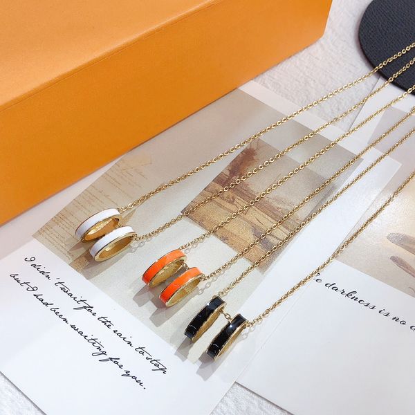3 Elegant Designer Necklaces for Women - Trendy Asymmetric Gold Plated Chains, High-End Fashion Jewelry