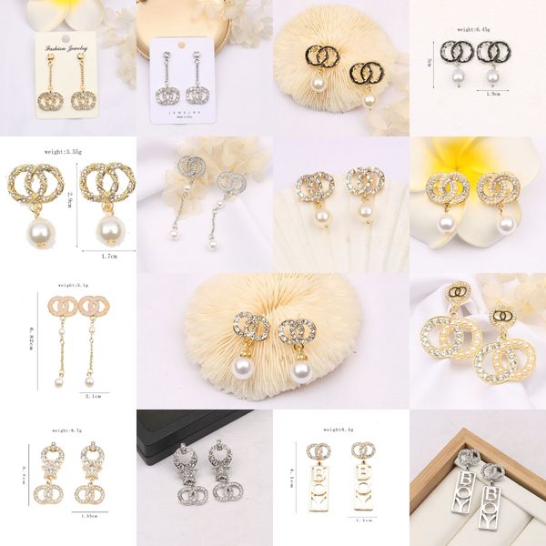 500Style mix send 925 Silver Simple Letters Stud Round Geometric Famous Charm Women Tassels Crystal Rhinestone Pearl Earring Wedding Party J

Rewritten:
500Style assortment featuring 925 silver sim...