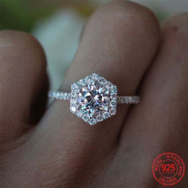 925 Sterling Silver Cushion Cut Ring for Women - Pure Wedding & Engagement Jewelry ZR1131