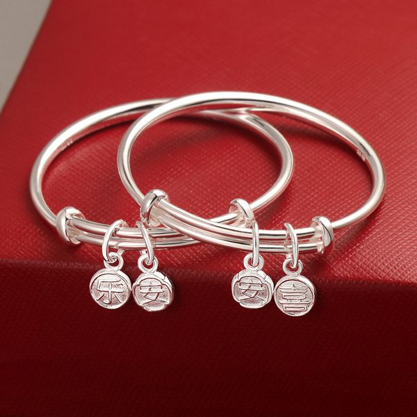 Adorable baby bangles made of 999 sterling silver with bells, a perfect gift for little kids, hypoallergenic and stylish