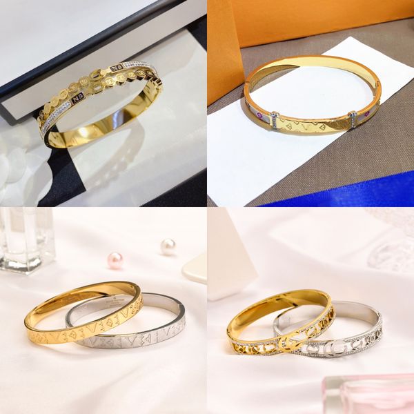 Bangle Bracelets for Women: Elegant Designer Bangles with Crystal, 18K Gold or 925 Silver Plating, Stainless Steel, Perfect Romantic Gift