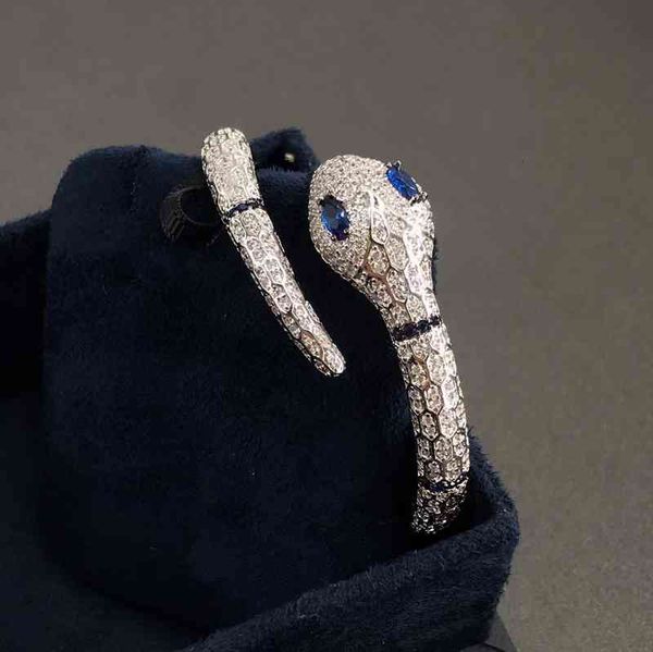 Bangle Brcelets Fmily High Version Exotic Spirit Snke Open Cold Wind Dimond