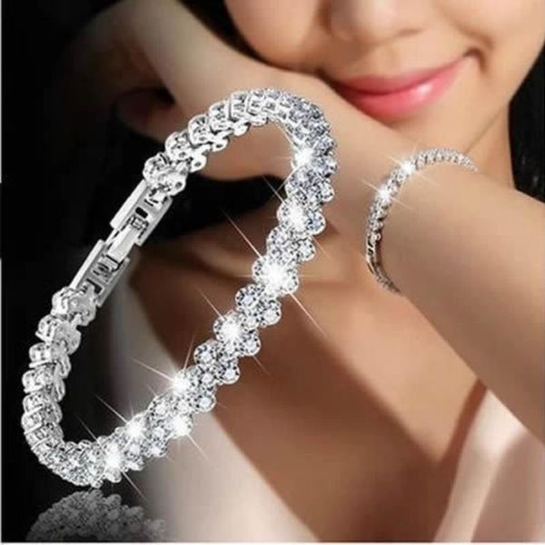 Bangle Female Zircon Crystal Bracelet Ring With Diamonds Fashion Jewelry Full Of Temperament Star Same Style

Elegant zircon crystal bracelet ring with diamonds, a stylish fashion jewelry piece exu...