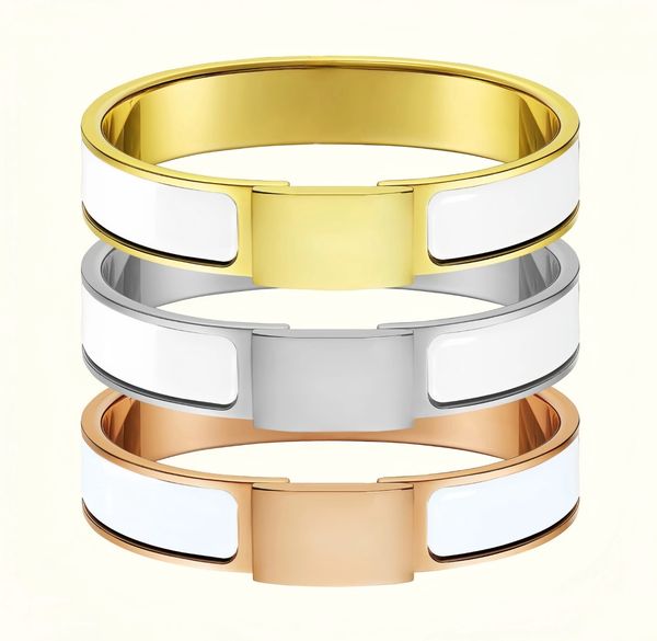 Bangle stainless steel gold buckle bracelets for men and women bracelets