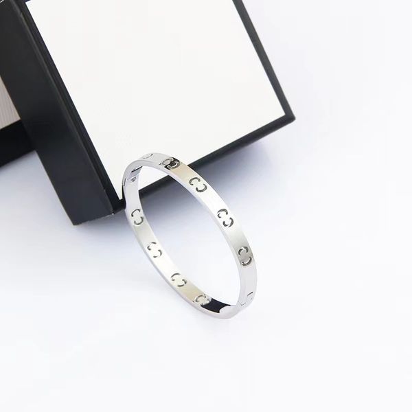 Brand cuffs Classic Screwdriver Bangle Fashion New Designer Love Bracelet For Men & Women High-Quality 316L Stainless Steel Couple Bracelet