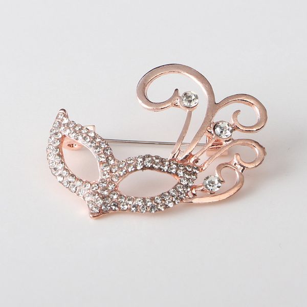Brooch Fox Mask Anti-Release Light Waist Closing Pin Korean Cute Accessories