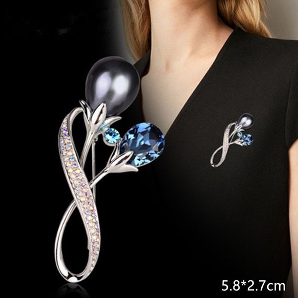 Brooch Women's High-end Exquisite Luxury Accessories Suit Diamond Anti Tarnish 2021

Elegant women's luxury brooch set with diamond accents, tarnish-resistant 2021 collection