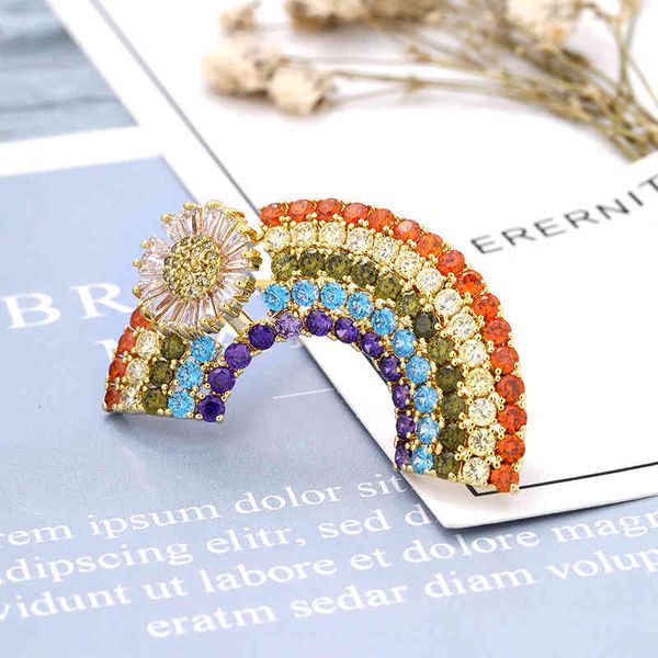 Brooch Yuxuan Jewelry Creative Rainbow Accessories