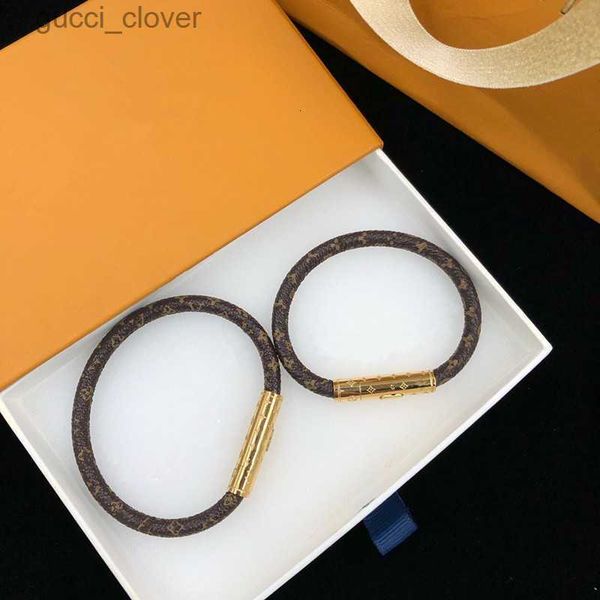 Charm bracelets for women and men featuring brown floral designs, vintage letter charms, and gold-toned bangles in 17/19 inch sizes