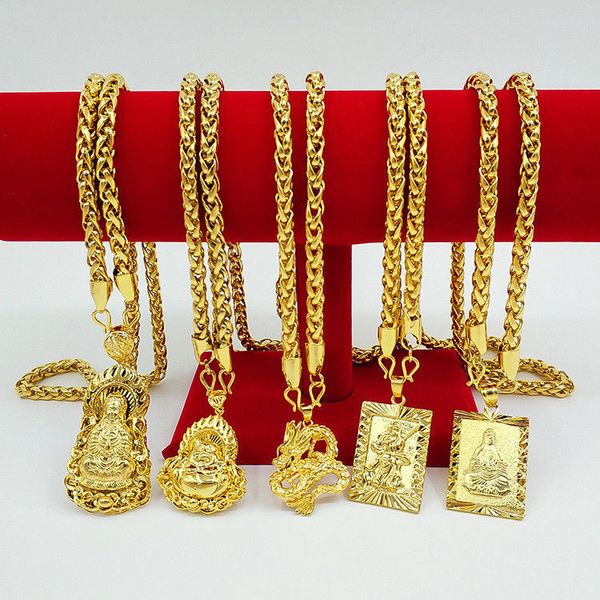 Chinese men's 18K gold-plated 24