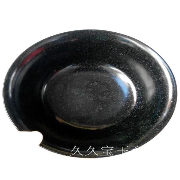 Chinese Natural Genuine Green Jade Bowl - Premium Healthy Tableware for Sale