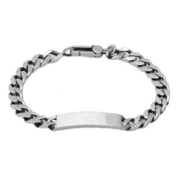 Classic chain bangle bracelets for stylish women and men, a fashionable silver jewelry gift