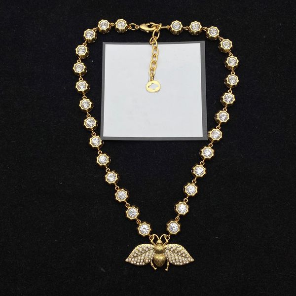 Classic full diamond necklace by Bee, a stylish jewelry gift for friends