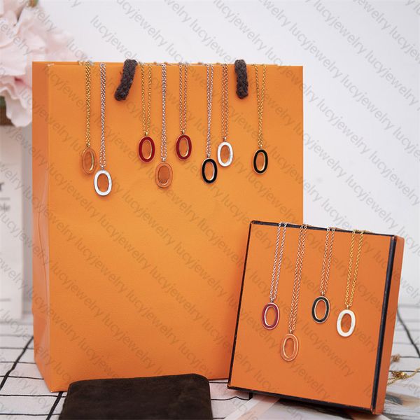 Classic pig nose pendant necklace for men and women, available in 12 high-quality colors