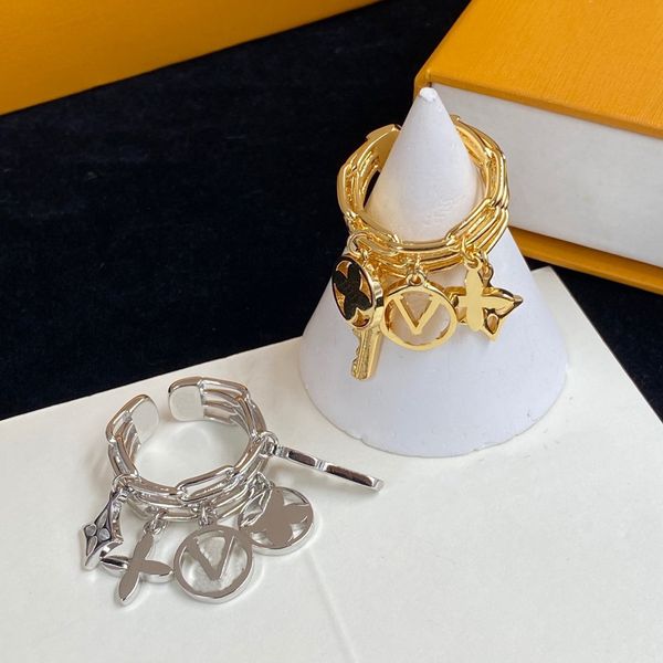 Classic V-shaped diamond floral engraved open rings for couples, a luxurious designer jewelry piece perfect for holidays