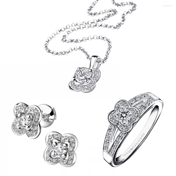 Cluster Rings Mauboussin French Valentine's Day Luxury Jewelry 925 Sterling Silver Women's Necklace High Quality No Fade

Mauboussin French Valentine's Day cluster ring jewelry in 925 sterling silver, a high-quality women's necklace that resists fading