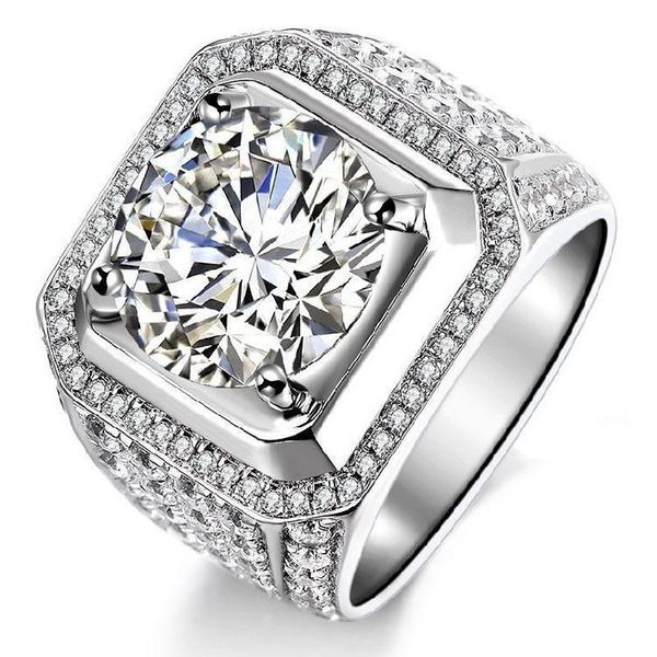 Cluster Rings S925 Silver Color VVS1 2 S Diamond Ring Jewelry For Men Bague Etoile Bizuteria Hip-hop Gemstone 925

S925 silver cluster rings with VVS1 diamonds, stylish men's jewelry featuring hip-hop gemstone designs