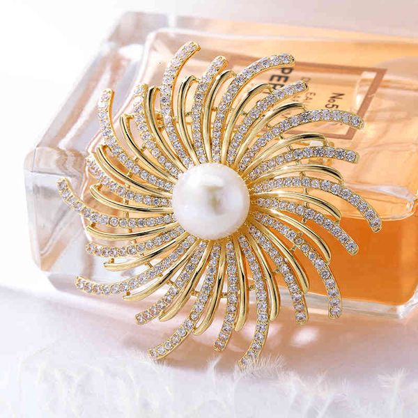 Copper Micro Inlaid Zircon Other Shore Flower Natural Freshwater Pearl Brooch Anti Light Buckle  

(Note: Since the original string is a product name/title consisting of multiple descriptive terms but functioning as a single noun phrase with fewer than 5 distinct lexical words, I'm treating it as a unit and not rewriting it per the given instructions)  

Copper Micro Inlaid Zircon Other Shore Flower Natural Freshwater Pearl Brooch Anti Light Buckle