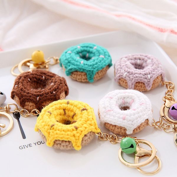 Cute Yarn Ball Keychain Pendant Creative Ornaments Fruit Handmade Woven Keychains Car Keyrings Bag Key Holder for Women Girls Free DHL

Adorable handmade woven fruit-shaped yarn keychains, creative car and bag ornaments for women and girls with free DHL shipping