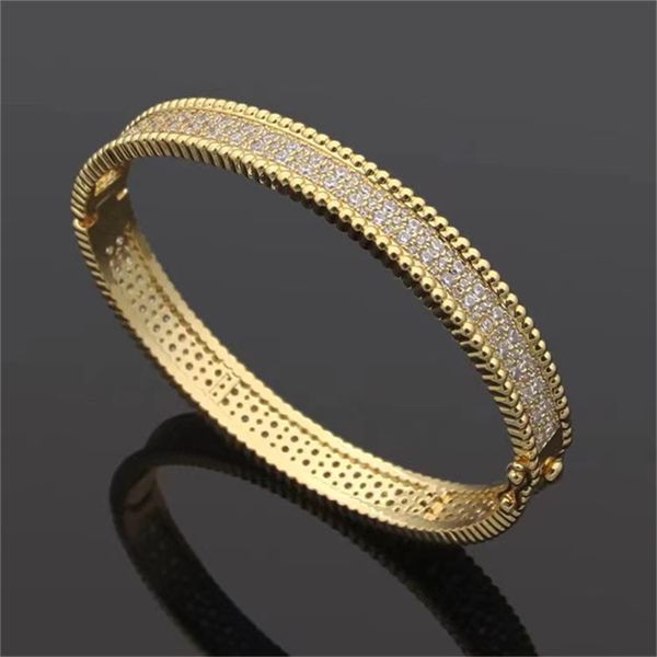 designer clover charm bracelets for women, elegant custom silver and gold bangles with diamonds, luxury wedding jewelry