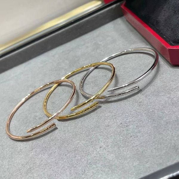 Designer luxury bracelet for women with high-quality lettering, diamond accents, and a durable body, perfect as a Christmas jewelry gift