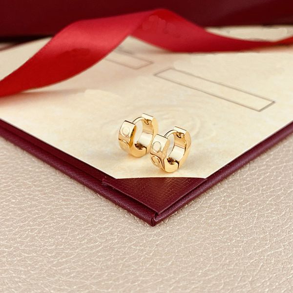 designer men's moissanite and diamond earrings, 18k titanium hoop earrings for women's fashion jewelry