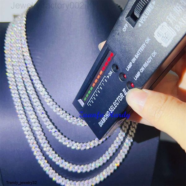 Designer unisex fashion necklaces featuring 8mm Cuban link chains in 16-22 inch lengths with VVS GRA certified pendants
