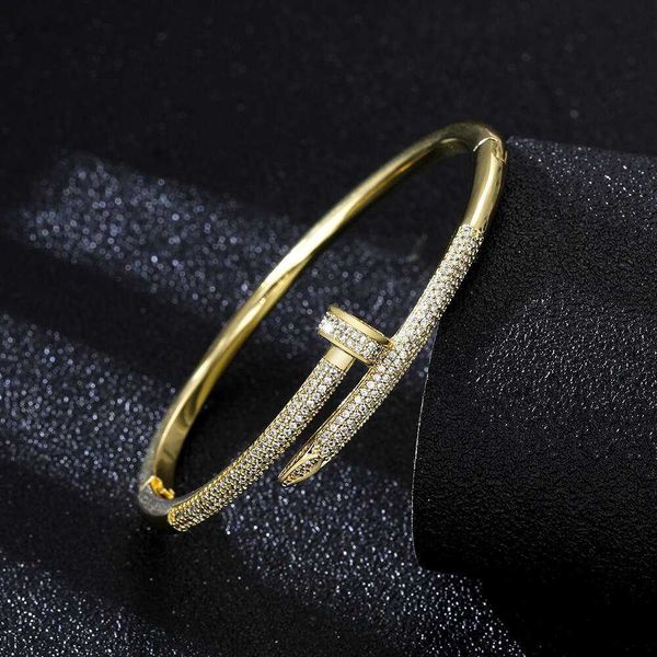 Designer wallet strict pick accessories card home nail bracelet clear female zircon full diamond jewelry