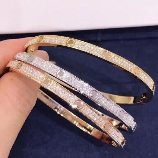 Elegant 925 sterling silver bangle jewelry with rose gold diamond accents, perfect for women's weddings and engagements