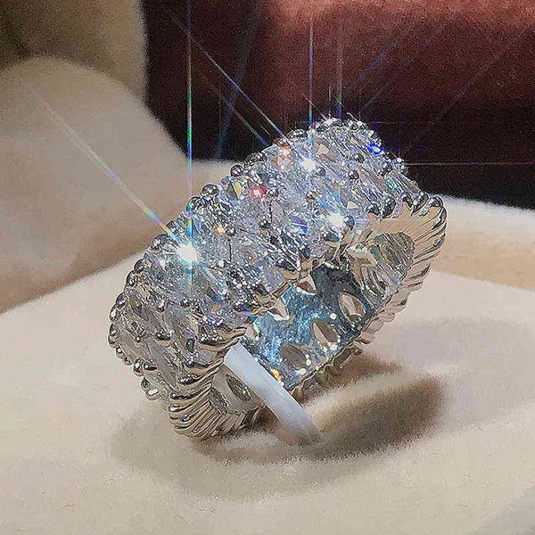Elegant 925 sterling silver ring featuring a large water drop zircon stone, perfect as a women's promise or Valentine's Day gift