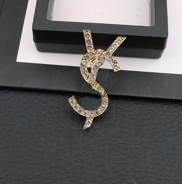 Elegant designer letter brooches, perfect unisex wedding jewelry gifts