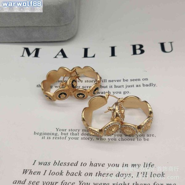 Elegant high-quality brass earrings with classic 925 silver design for sophisticated women
