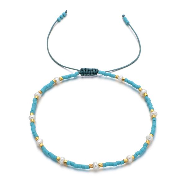 Elegant Japanese MIYUKI glass bead pearl bracelet, a classic women's jewelry gift
