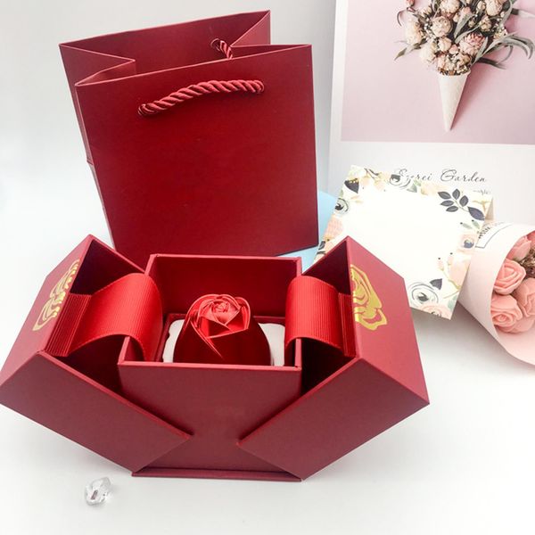 Elegant jewelry box for displaying and storing rings, necklaces, and other accessories, perfect as a wedding gift