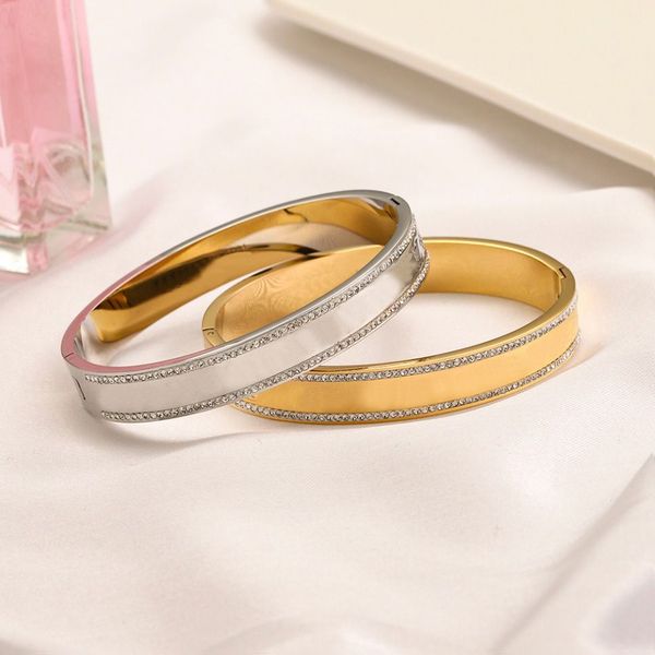 Elegant women's bracelets featuring 18K gold plating on stainless steel, perfect as wedding gifts or wholesale bangles