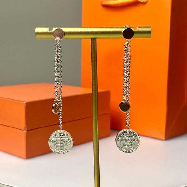 Exquisite 925 silver designer earrings for women, a classic jewelry gift for her