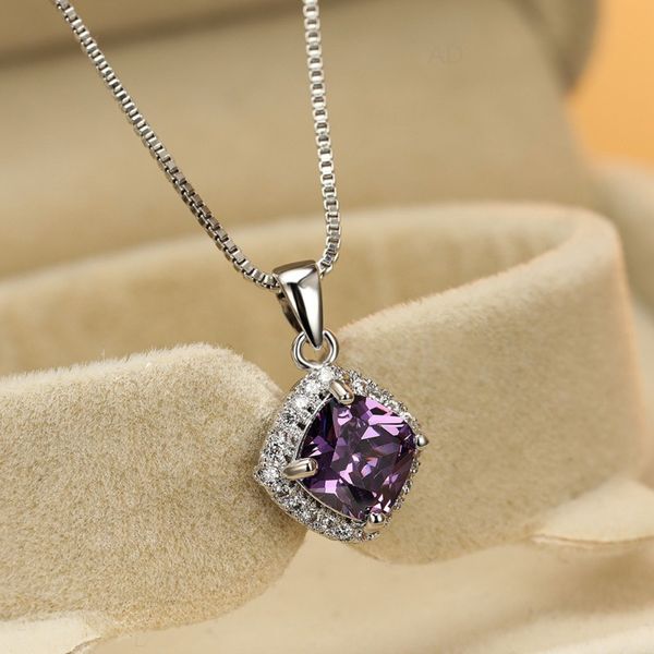 Exquisite emerald and sapphire pendant necklace, perfect for engagement gifts