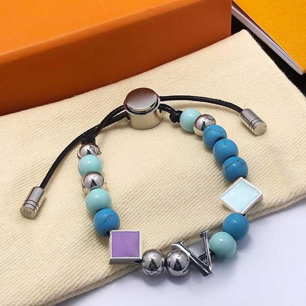 Fashionable adjustable chain charm bracelet for men and women, a unique jewelry gift with 10 design options