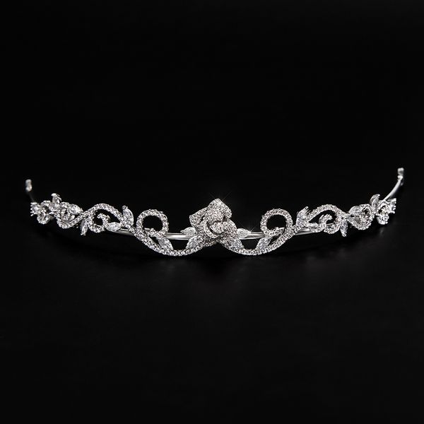 Fashionable crystal tiaras and crowns for women and girls, perfect as bridal headbands or prom hair accessories